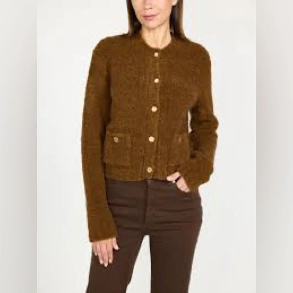 Frame Patch Pocket Cardigan (XS) - Picture 4 of 9